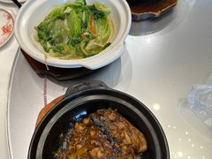 鱼香蛤肉茄子煲-稻香(汉街店)