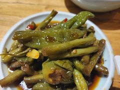 虎皮椒酱豆角-古觉面片(科技路天朗蓝湖树店)