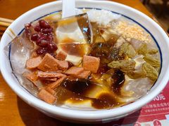 红糖冰粉-蓉李记成都名小吃(武汉经开万达店)