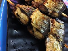 秋刀鱼-鸟串烧Yakitori