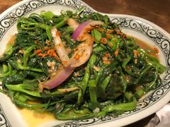 马拉盏炒通菜-大头虾越式风味餐厅(光明广场店)