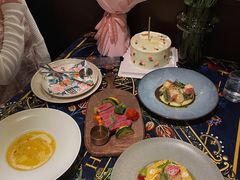 菌菇温泉蛋配土豆泥-第101座花园餐厅(湖滨88店)