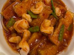 铁板虾仁豆腐-盈春大饭店(千山路店)