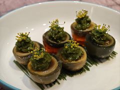 青椒酱溏心松花蛋-新光酒家·河豚·海鲜·蟹料理(浦东店)