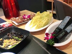 娃娃菜-淼福猪肚鸡·椰子鸡火锅(大沙地店)