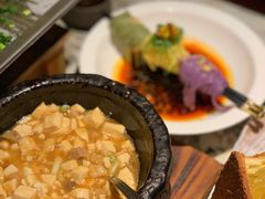 鸡汤虾仁豆腐-绿茶餐厅(深圳龙华天虹购物中心店)