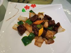 黑椒牛仔粒-骏莱海鲜鱼港(五角场店)