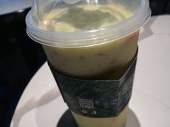 牛油果蓝莓卡士-野萃山·潮汕厚果汁(十亩地店)