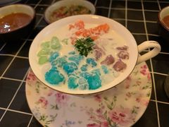 七彩椰浆芒果糯米-早安曼谷泰国餐厅