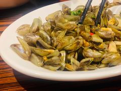 金不换炒薄壳米-陈鹏鹏潮汕菜(欢乐海岸 海边景观店)