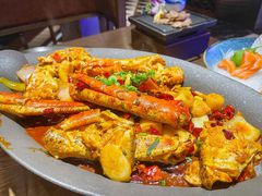 辣炒帝王蟹-蟹之国·精品蟹料理(极地店)