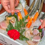 这是海鲜天堂吗？漂亮又美味的海鲜好绝！