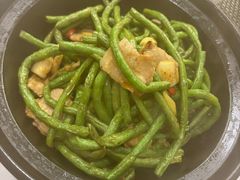 小炒四季豆-飞天大厦清真餐厅