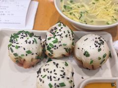 鲜肉虾肉双拼生煎-东泰祥生煎馆(重庆北路店)