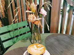 卡布奇诺-The Flowers Coffee(南山店)