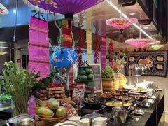 自助取餐区-万达文华酒店·48F云端窗景美食汇自助餐厅