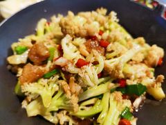 有机菜花炒肉-湘约爨厨(太白立交店)
