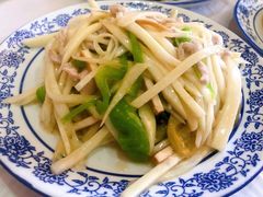 茭白炒肉丝-邱记私房菜·十八年本地菜