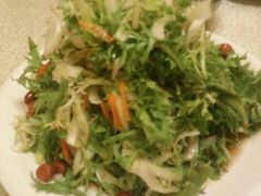 凉拌苦菊-胖太太四川麻辣排骨串(镇江路分店)