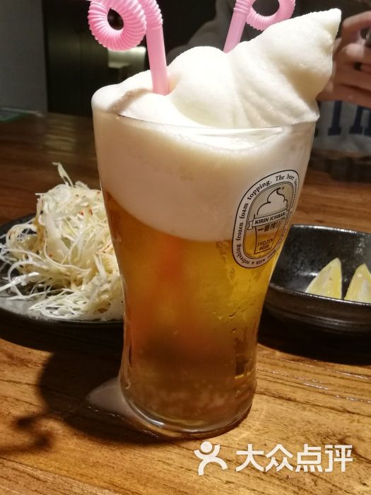 明月苑燒肉酒場(田尚坊商業中心店)冰淇淋啤酒圖片 - 第9張