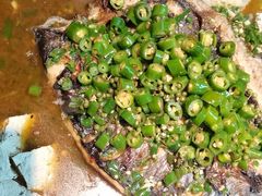 鲜青椒烤鱼-探鱼·鲜青椒爽麻烤鱼(银泰城店)