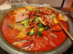 -探鱼·鲜青椒爽麻烤鱼(北京路天河城店)