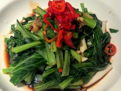 干葱菌菇灼菜心-太二酸菜鱼(天鹅湖万达店)
