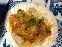 蒜蓉烤扇贝-探鱼·鲜青椒爽麻烤鱼(广州欣荣广场店)