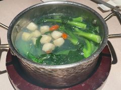鲜贝柱浸浓汤菜心-小炳胜(天环店)