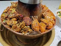 -老佛爷铜炉蛙锅(挂绿店)