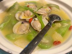 竹笙蛤蜊煮丝瓜-彩丰楼·中餐厅(国家会展中心上海洲际店)