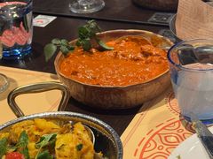奶油咖喱无骨鸡肉ChickenKorma-克比叔叔印度餐厅Kebabs on the Grille (人民广场店)