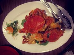 咸蛋黄螃蟹-兴旺海鲜砂煲王