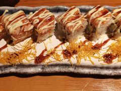 焦糖三文鱼寿司-千代武日本料理(爱建店)