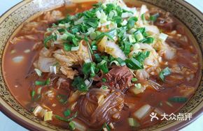Beef and Napa Cabbage Vermicelli Stir-fry