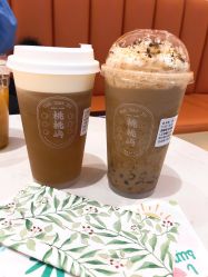 黑糖雪顶烤奶-桃桃屿·潮牌酷银(世纪荟店)