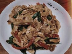 火腿炒农家豆腐皮-辣公子·千岛湖私房菜(滨江店)