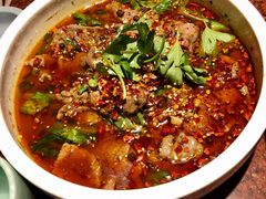 水煮牛肉-绿茶餐厅(蓝色港湾店)