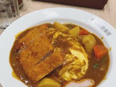 炸猪排咖喱蛋包饭-CoCo壱番屋
