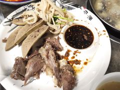 羊肉拼盘-宝翔羊汤馆