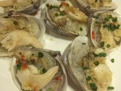蒜蓉粉丝蒸紫贝皇-启香鸡私房菜(湖景店)