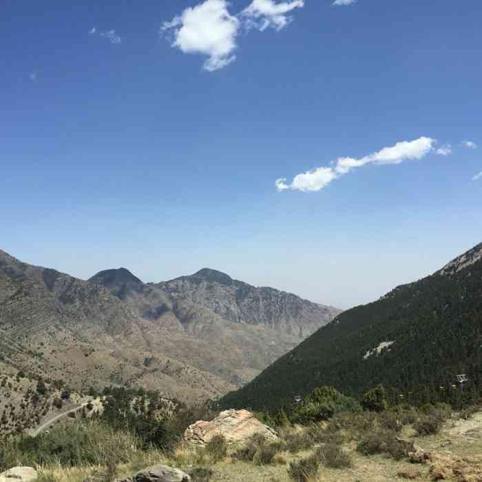 贺兰山滚钟口景区-"宁夏人口中的小口子山,是一个以原始森另著.