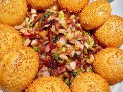 香葱饼夹肉-大鸭梨烤鸭店(花园村店)