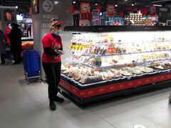 面包甜点陈列柜-盒马鲜生(双清路店)