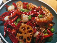 炮弹辣椒爆大头虾-大鸽饭(岗顶店)