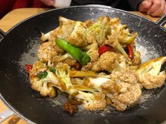 干锅花菜-外公的饺子外婆的面(高铁东站店)