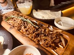 炙烤谷饲肥牛夹饼-Fuzzy Bistro 浮几韩餐·茶酒馆