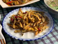 干煸肉沫土豆-易老九江湖菜(北滨一路店)