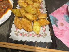 拔丝茄子-新安人家·22年本地餐厅