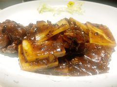 黑椒牛仔骨炒年糕-绿茶餐厅(乐峰广场店)